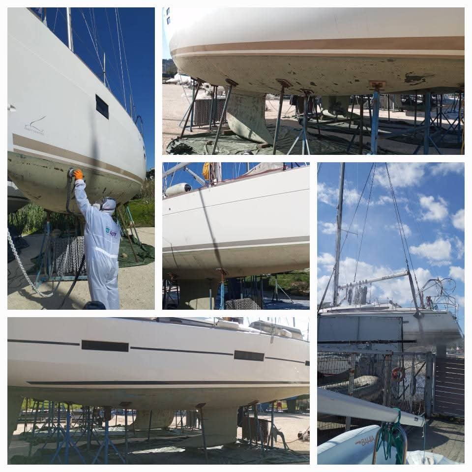 Antifouling work