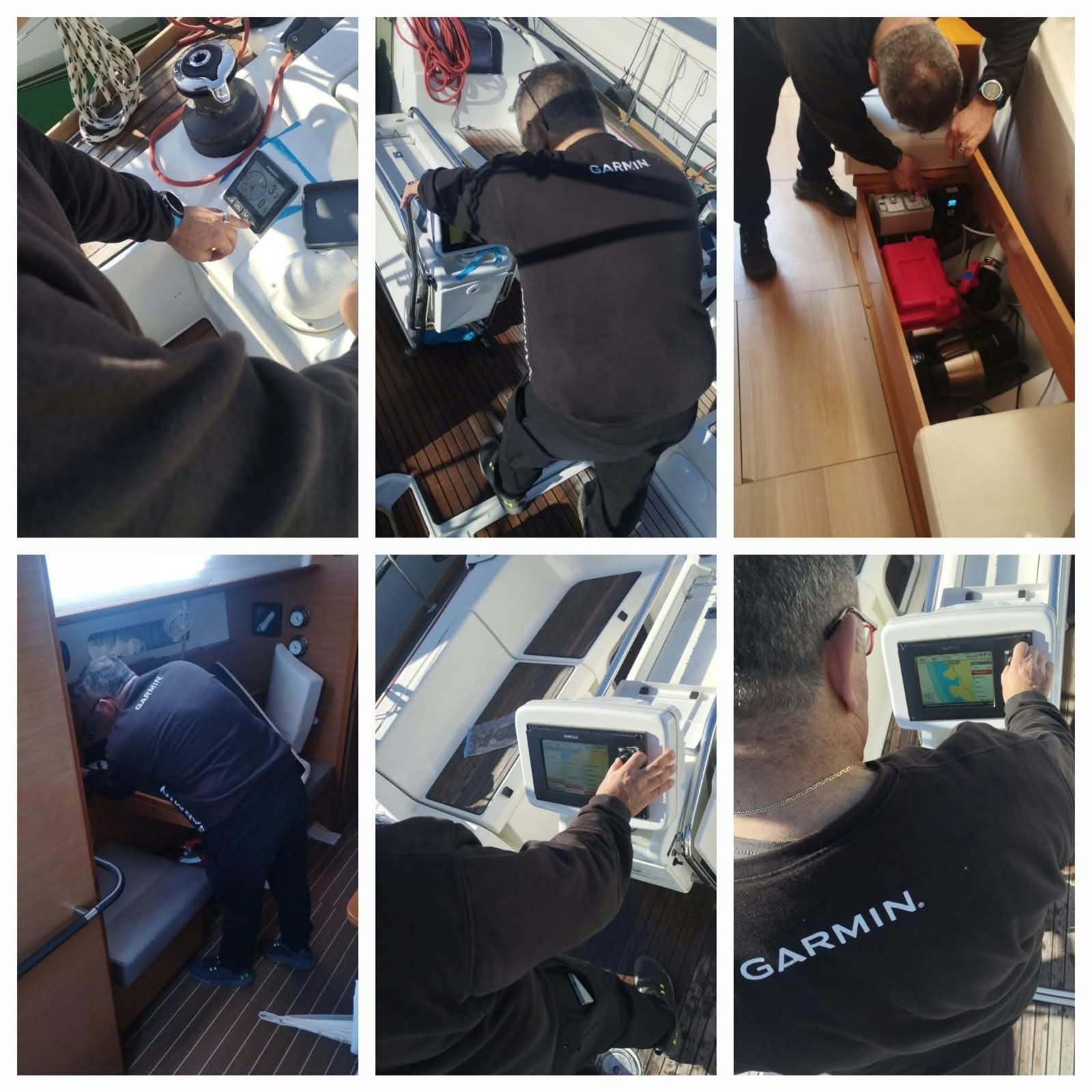 Marine electronics service