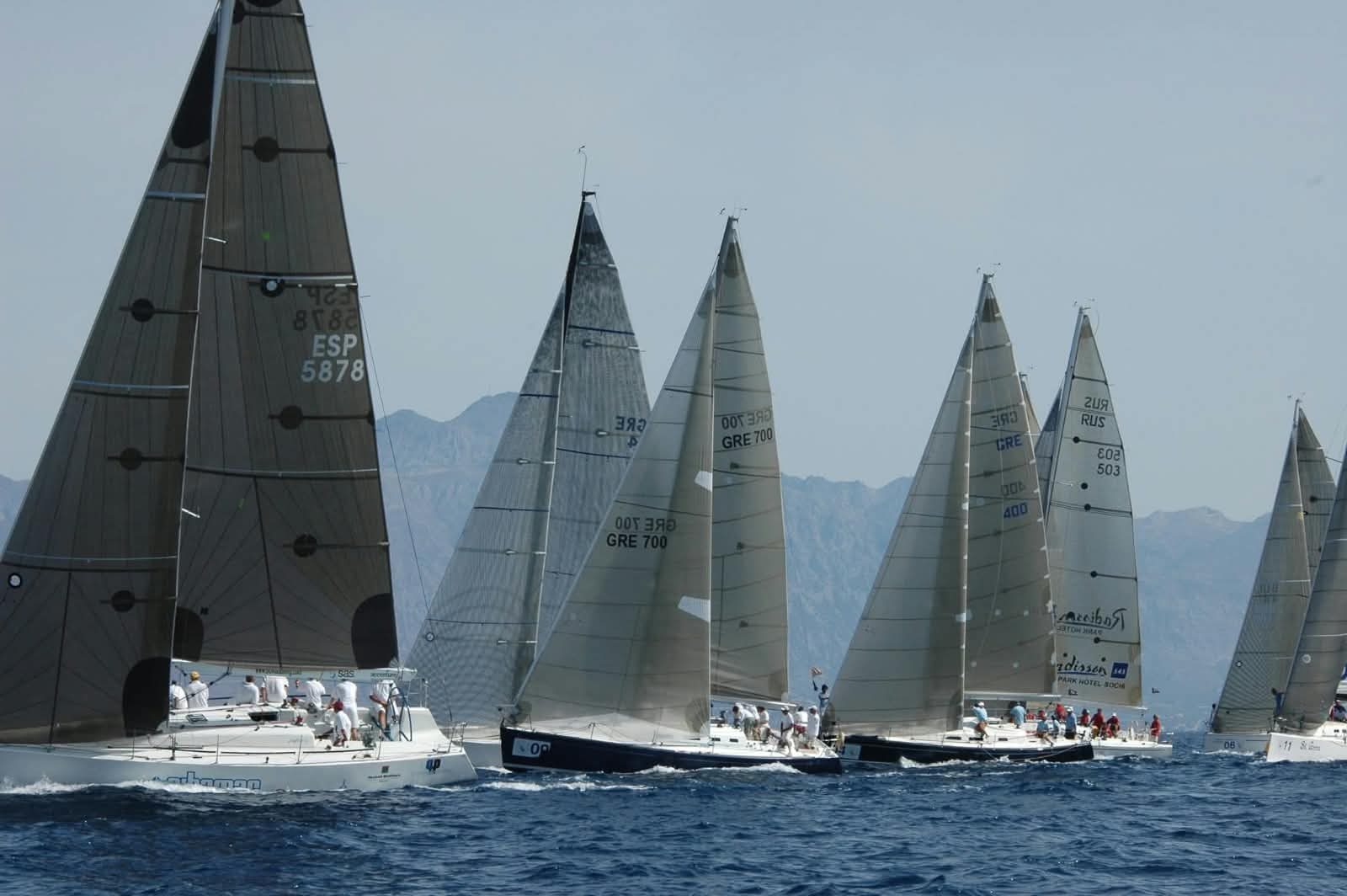 Sailing fleet